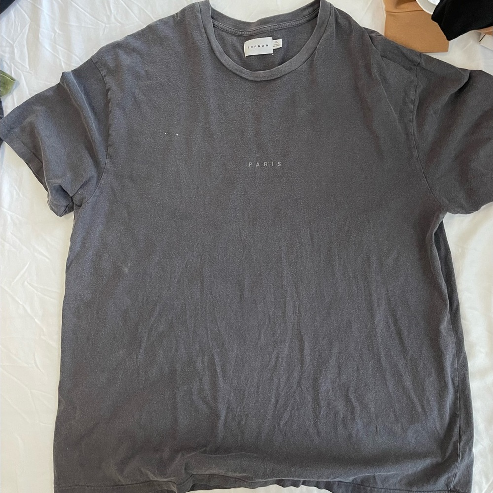 XXL Gray Top Man tee